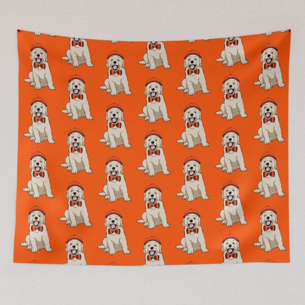 Item preview, Maroon and Orange Puppy designed and sold by morgankeiky.
