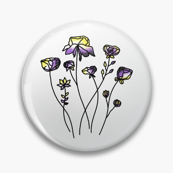 Item preview, subtle nonbinary pride bouquet  designed and sold by ana-c20.
