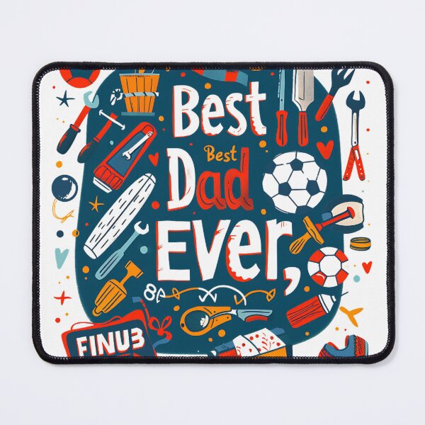 Item preview, Best Dad Ever - Father’s Day T-shirt Design designed and sold by Graphics-101.