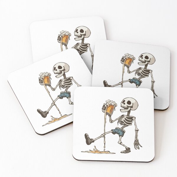 Item preview, Drunk Skeleton designed and sold by Gkinoki.