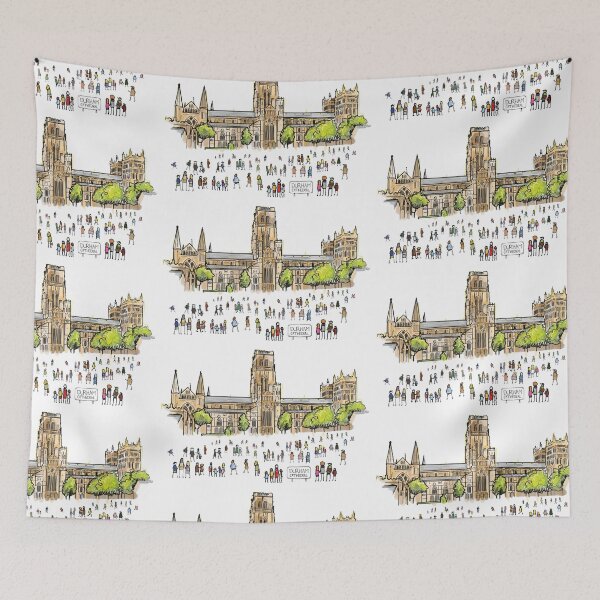 Item preview, Durham Cathedral, Illustrated Tribute designed and sold by FoleyPottery.