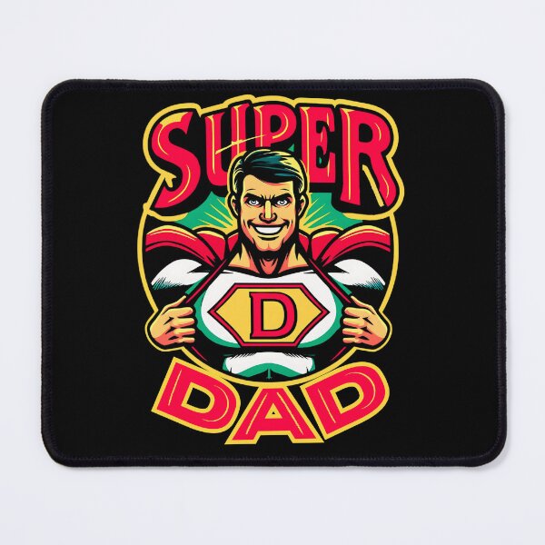 Item preview, Super Dad Hero happy father's day designed and sold by Taans-Creation.