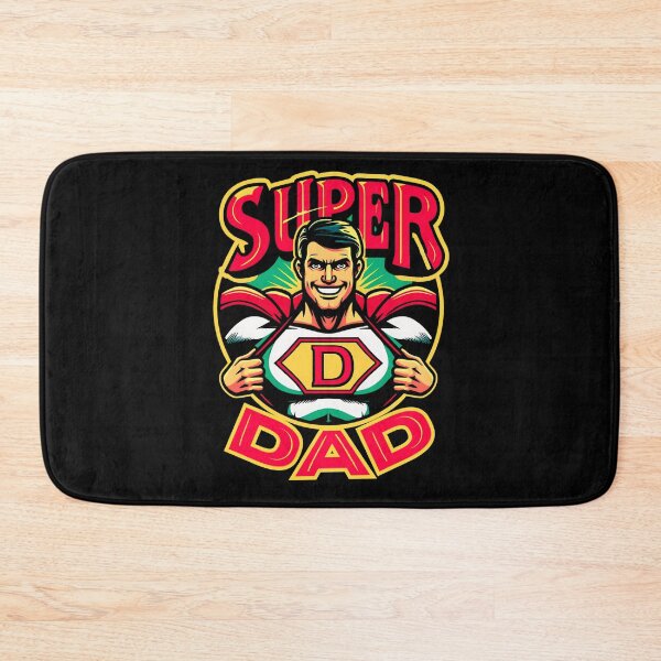 Item preview, Super Dad Hero happy father's day designed and sold by Taans-Creation.