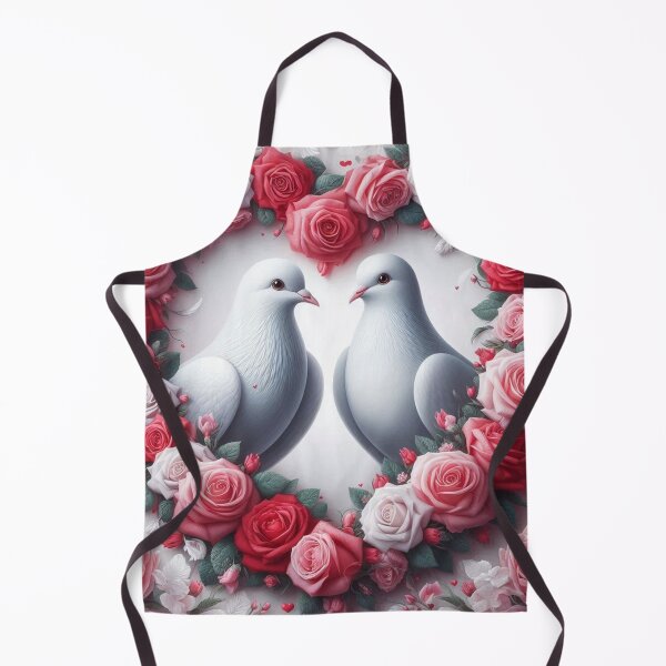 Item preview, Rose Heart Bird Couple designed and sold by Simplybe1.