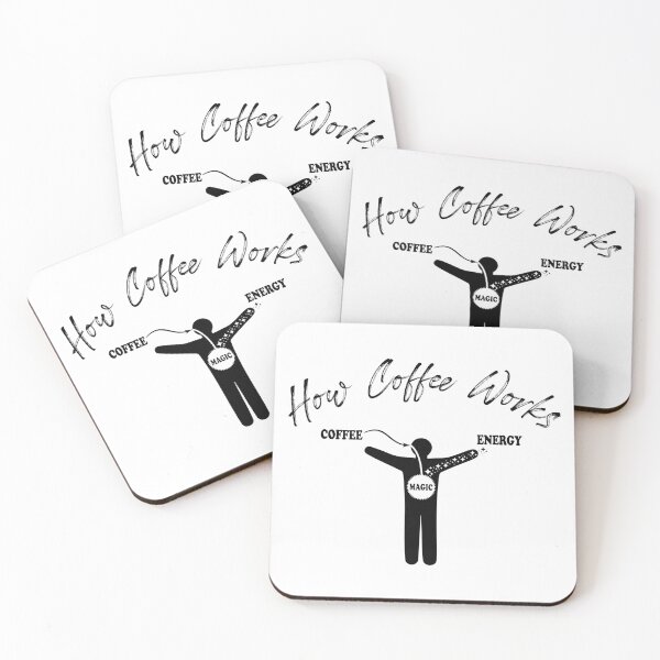 Item preview, How Coffee Works designed and sold by ScienceCorner.