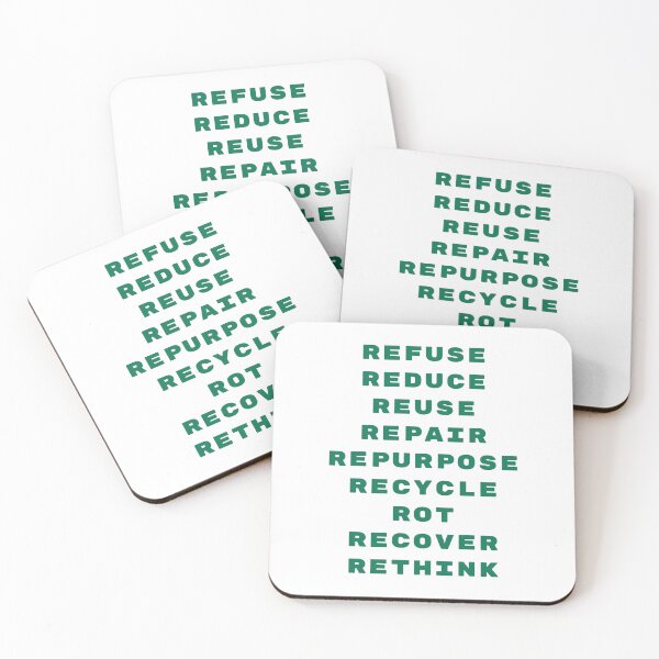 Item preview, Beyond Reduce, Reuse, Recycle designed and sold by Parasocialite.
