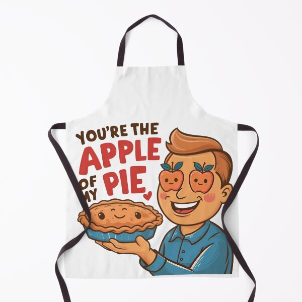 Item preview, You Are The Apple Of My Pie designed and sold by PaintedPixels01.