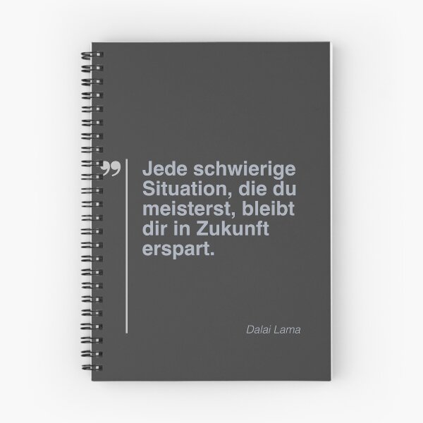Item preview, Dalai Lama Zitat über das Leben auf deutsch designed and sold by CMYKStudio.