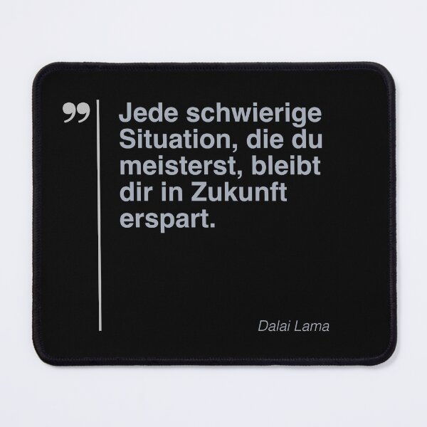 Item preview, Dalai Lama Zitat über das Leben auf deutsch designed and sold by CMYKStudio.