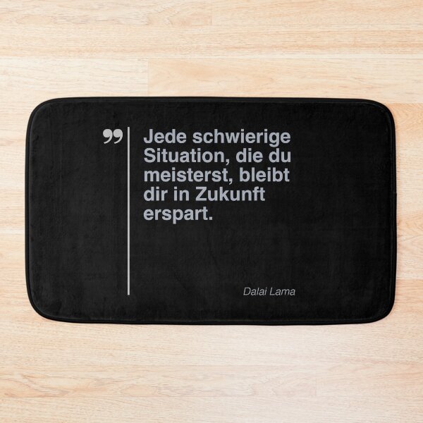 Item preview, Dalai Lama Zitat über das Leben auf deutsch designed and sold by CMYKStudio.