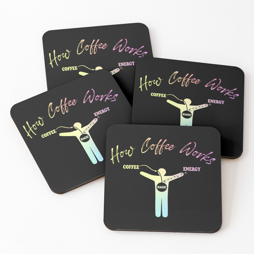 Item preview, Coasters (Set of 4) designed and sold by ScienceCorner.