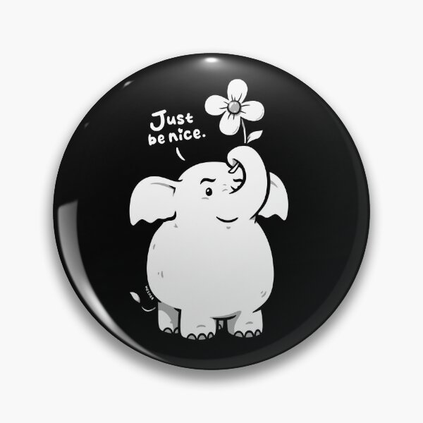 Item preview, Elephant - Just Be Nice designed and sold by wloem.