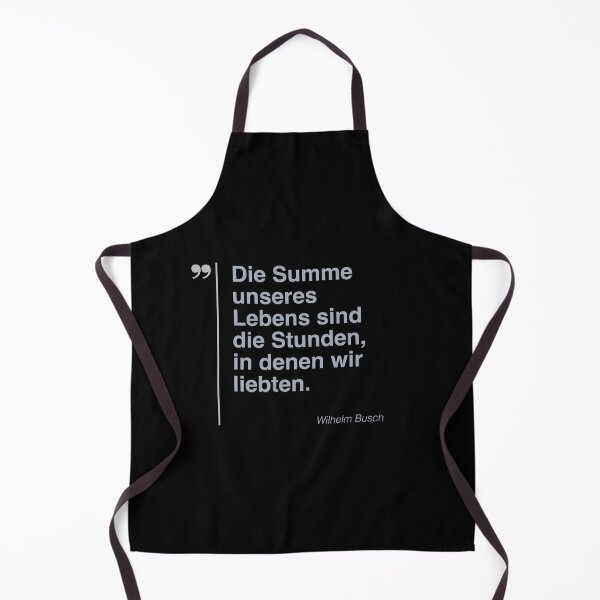 Item preview, Wilhelm Busch Zitat über das Leben auf deutsch designed and sold by CMYKStudio.