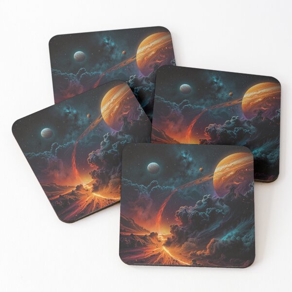 Item preview, Surreal Abstract Space Landscape designed and sold by Taans-Creation.