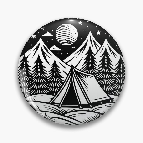 Item preview, camping in the mountains designed and sold by jkrphoto.
