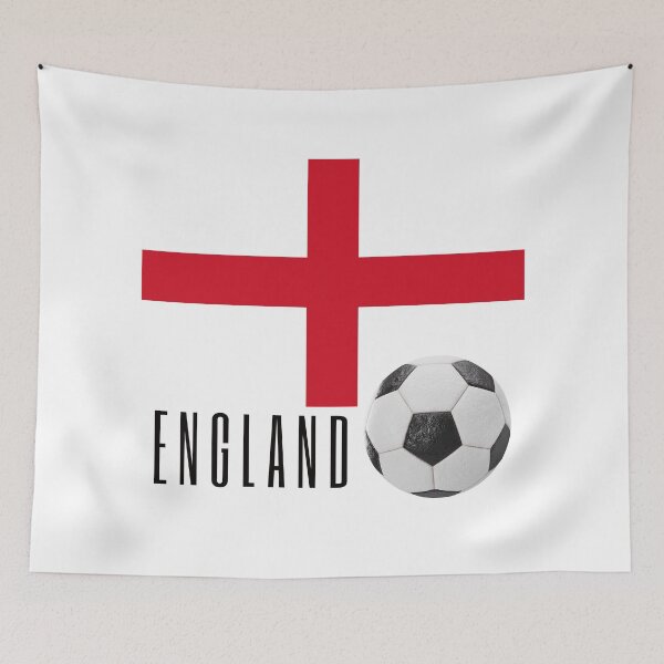 Item preview, Flag of England with a Football designed and sold by Frasmosa.
