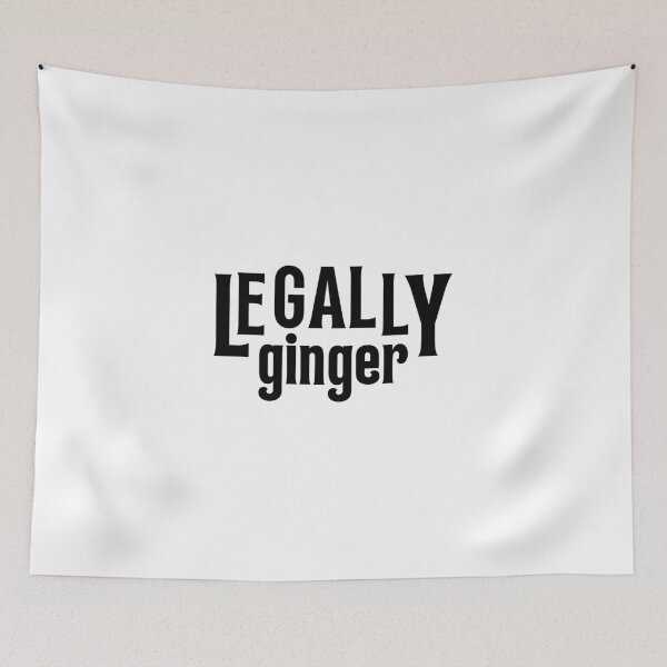 Item preview, Legally Ginger Black & White designed and sold by ashleygus.