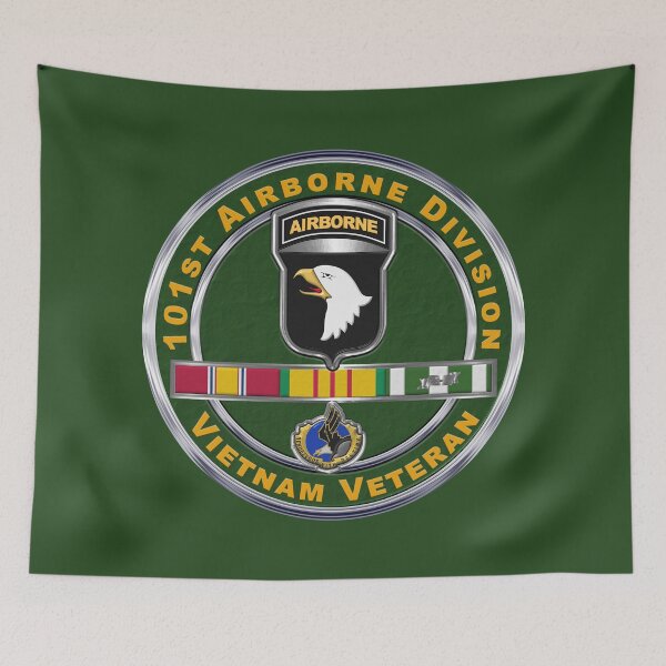 Item preview, 101st Airborne Division Vietnam Veteran  designed and sold by SoldierAlways.