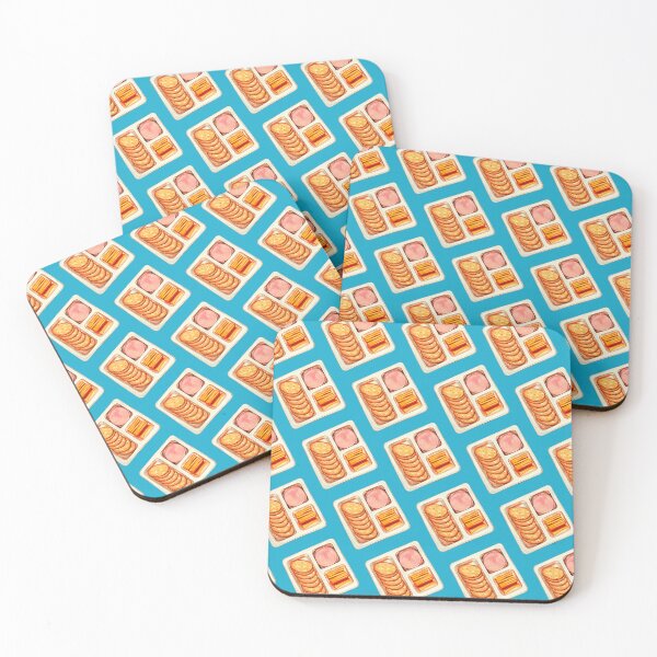 Item preview, Lunch Snack Pattern - Blue designed and sold by Kelly  Gilleran.