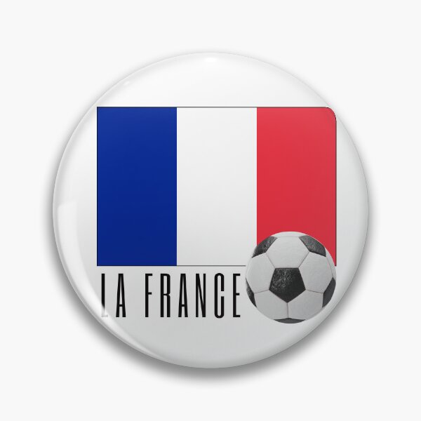 Item preview, Flag of France with a Football designed and sold by Frasmosa.