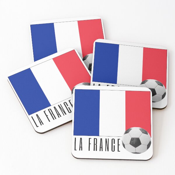 Item preview, Flag of France with a Football designed and sold by Frasmosa.