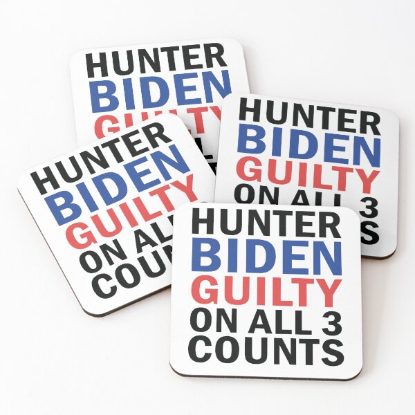 Item preview,  Hunter Biden Guilty on All 3 Counts  designed and sold by anaotradnova.