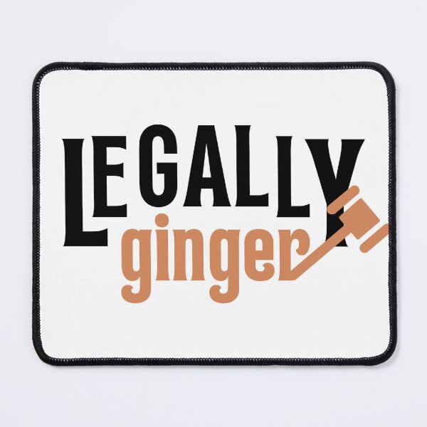 Item preview, Legally Ginger Orange Gavel designed and sold by ashleygus.