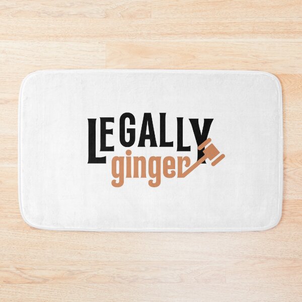Item preview, Legally Ginger Orange Gavel designed and sold by ashleygus.