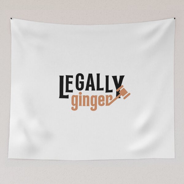 Item preview, Legally Ginger Orange Gavel designed and sold by ashleygus.