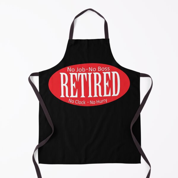 Item preview, Retired - No Boss - No Job - Red - Black - White X 300 designed and sold by Military Insignia Products.