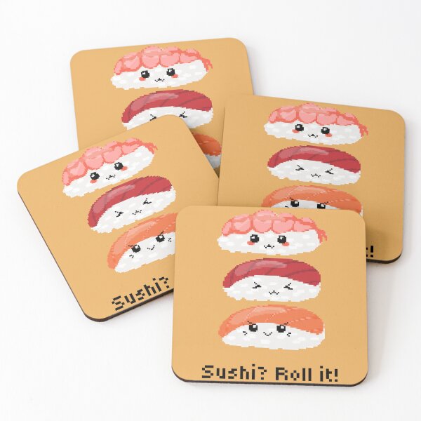 Item preview, PixelArt Sushi designed and sold by AlonaHerbei.