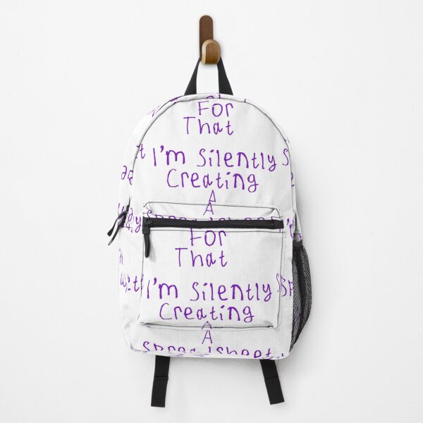 Item preview, I'm Silently Creating A Spreadsheet For That designed and sold by kinpirks.