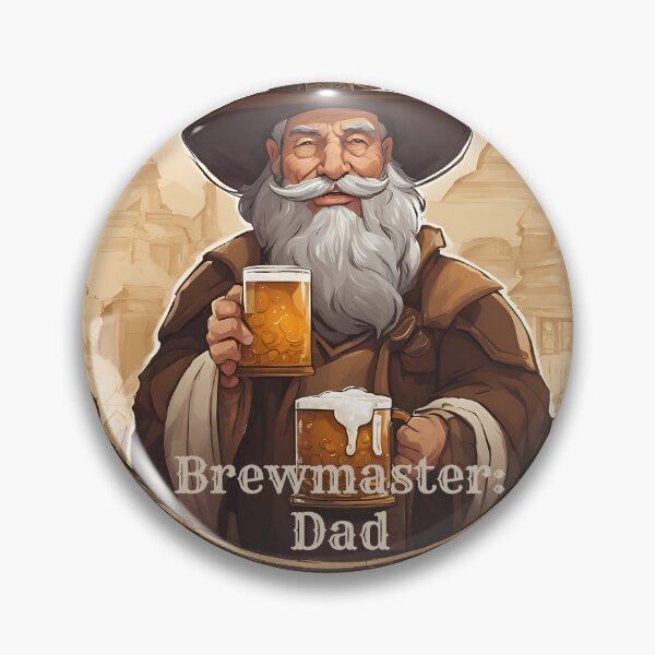 Item preview, Brewmaster Dad Art designed and sold by Obsidian Ink by Wilshire.