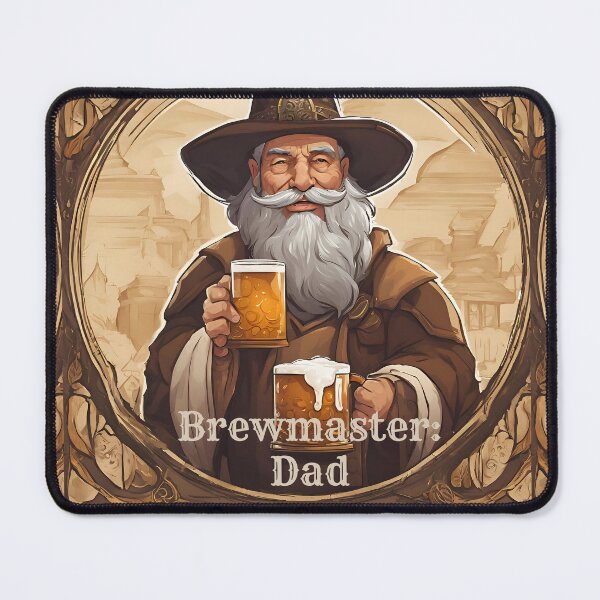 Item preview, Brewmaster Dad Art designed and sold by Obsidian Ink by Wilshire.