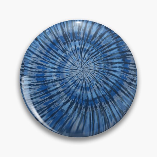 Item preview, Indigo Blue tie dye spiral designed and sold by AuroraXGreen.