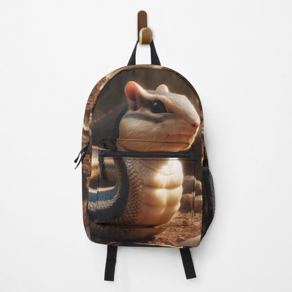 Item preview, Enchanting Chipmunk-Snake Hybrid: Mythical Forest Creature designed and sold by FantasyHybrids.
