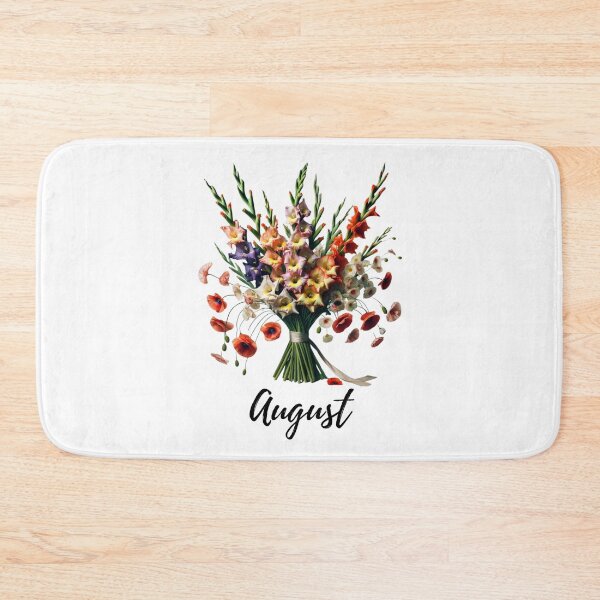 Item preview, August Flower Birth Month Shirt designed and sold by BlankCanvasHaHa.