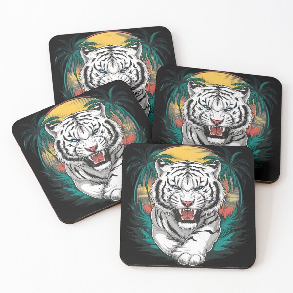Item preview, White Bengal Tiger with Blue Eyes designed and sold by Bananobanini.