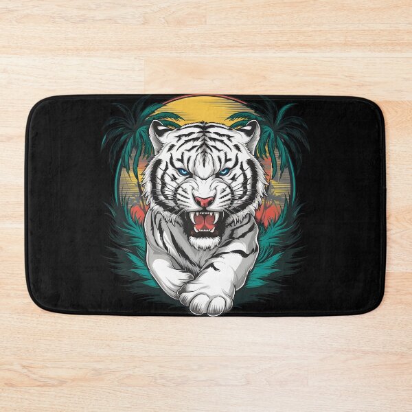 Item preview, White Bengal Tiger with Blue Eyes designed and sold by Bananobanini.