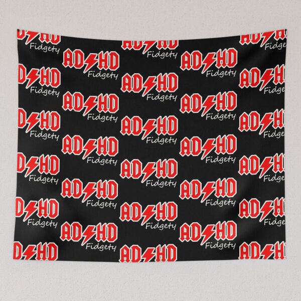 Item preview,  ADHD Fidgety neurodiversity support themed Design  designed and sold by Artomobiles.