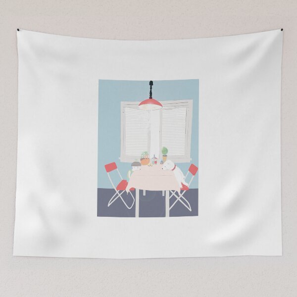 Item preview, PANRAN designer brand creative peripheral art painting "Guard and Companion" designed and sold by PANRAN.