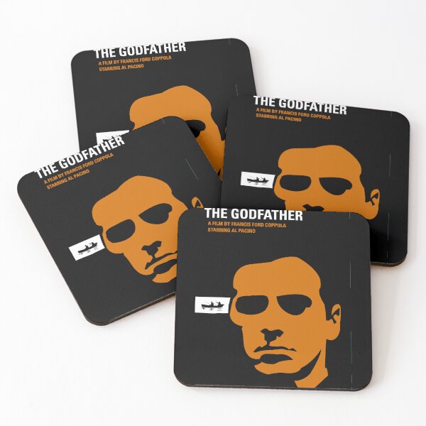 Item preview, Poster of THE GODFATHER for the Tuff Guyz Collection designed and sold by Hugh Whyte.