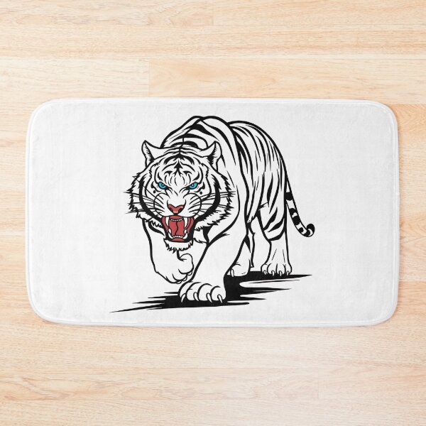 Item preview, White Bengal Tiger with Blue Eyes designed and sold by Bananobanini.
