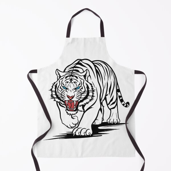 Item preview, White Bengal Tiger with Blue Eyes designed and sold by Bananobanini.