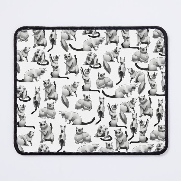 Item preview, 7 - Monochromatic semi realistic cats designed and sold by Biomazhop.