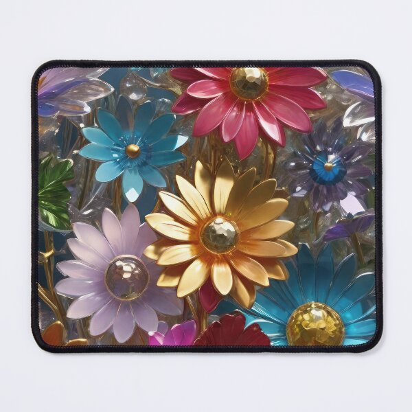 Item preview, 3d Colorful Flowers Backgroun, Floral Pattern designed and sold by HAKKI ARSLAN.