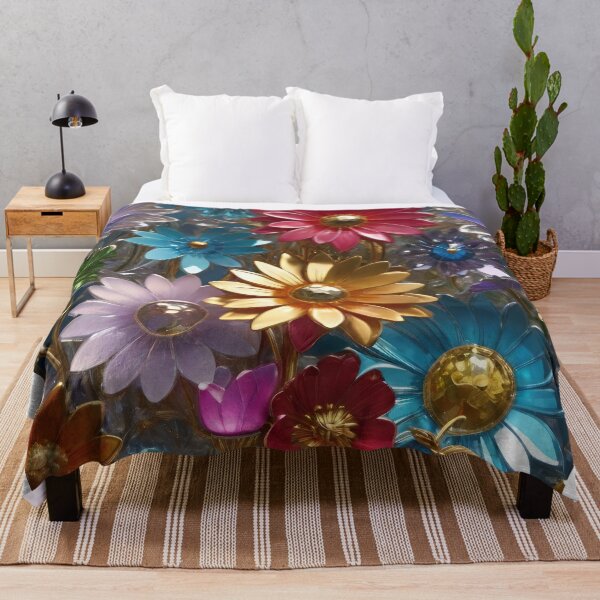 Item preview, 3d Colorful Flowers Backgroun, Floral Pattern designed and sold by HAKKI ARSLAN.