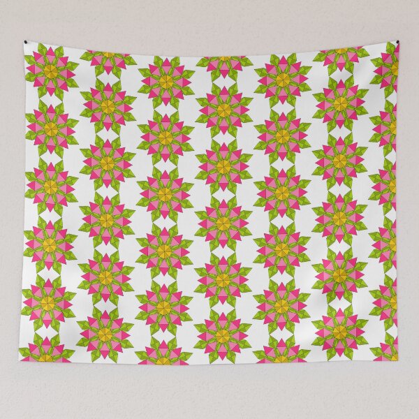Item preview, Flower from triangles designed and sold by Gaillycools.
