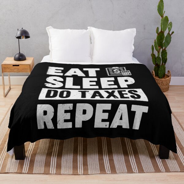 Item preview, Funny Accountant | Eat Sleep Do Taxes Repeat designed and sold by tmerchtrends.