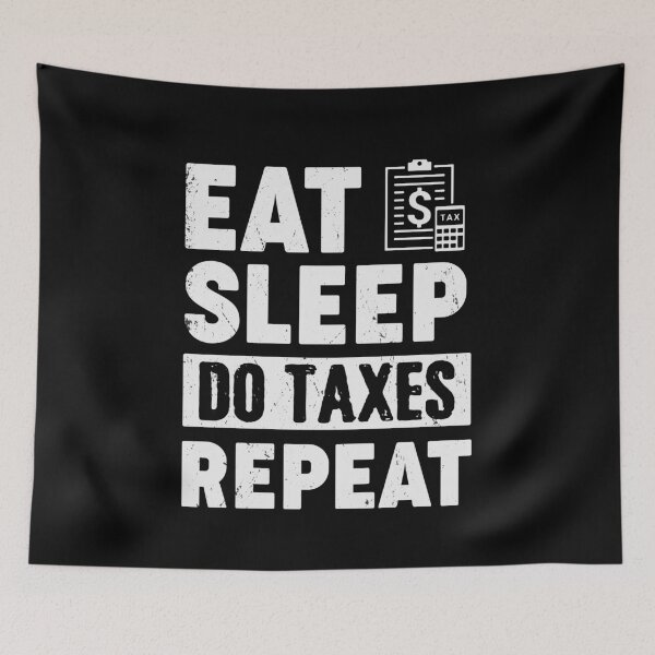 Item preview, Funny Accountant | Eat Sleep Do Taxes Repeat designed and sold by tmerchtrends.